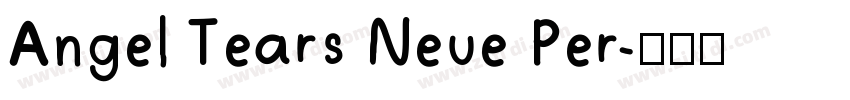 Angel Tears Neue Per字体转换